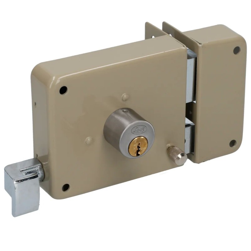 Lock 16CS Cerradura de sobreponer función instala fácil derecha llave estándar blíster Lock
