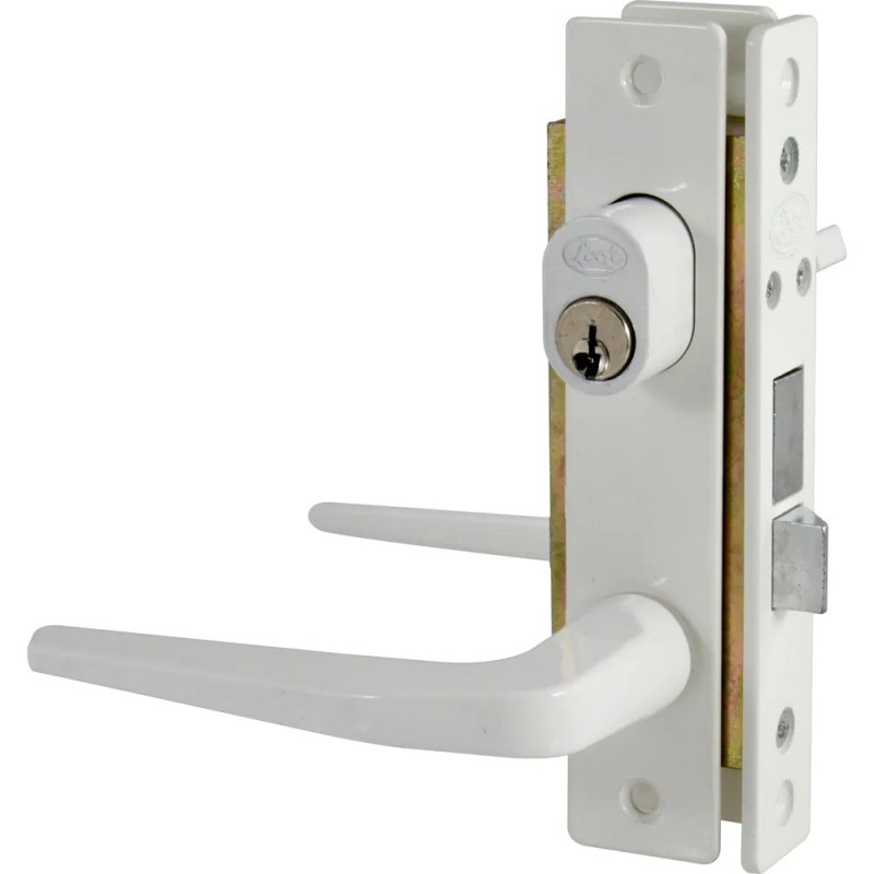 Lock 17CL Cerradura clásica para puerta de aluminio función sencilla blanco llave estándar Lock
