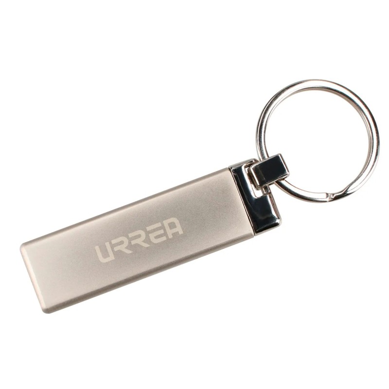 Urrea LLAVU2 Llavero ejecutivo rectángular de aluminio Urrea