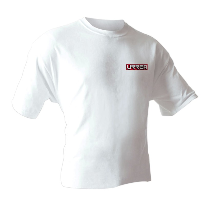 Urrea PLA200C Playera cuello redondo color blanco talla CH Urrea