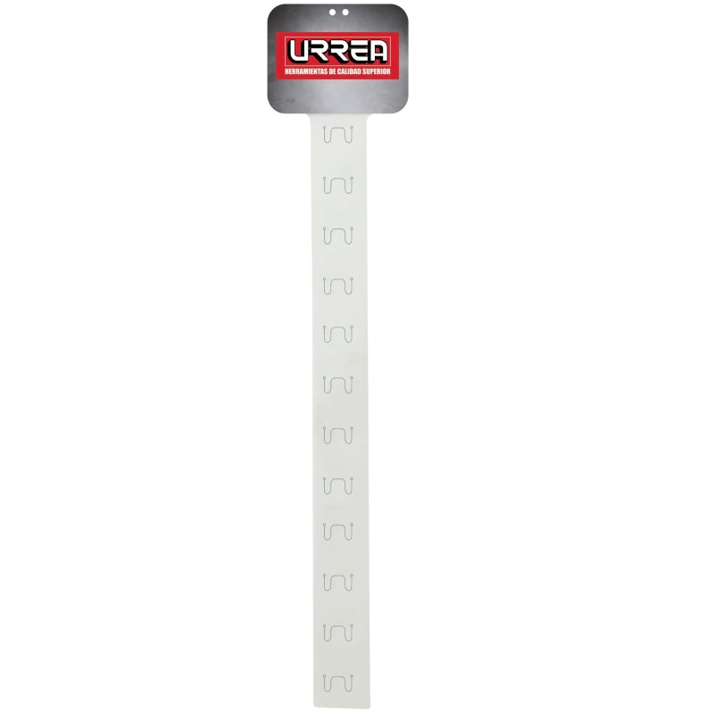 Urrea TIMPU200 Tira de impulso de polipropileno transparente 100 x 8 cm Urrea