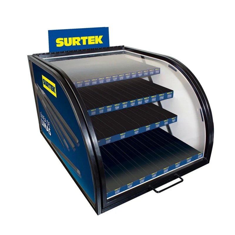 Surtek EXLIMAS Rack despachador para mostrador para limas 31 x 41.5 x 54.5 cm Surtek