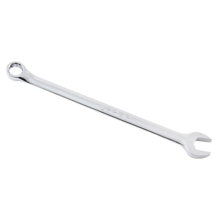 Llave combinada extra larga pulido espejo en pulgadas, 12 puntas, 9/16" Urrea