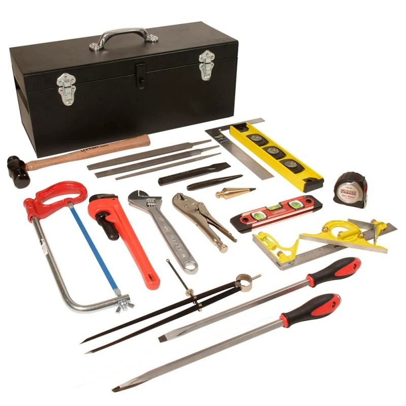 Urrea 98162 Juego básico industrial para tubero 20 piezas con caja D7C20 Urrea