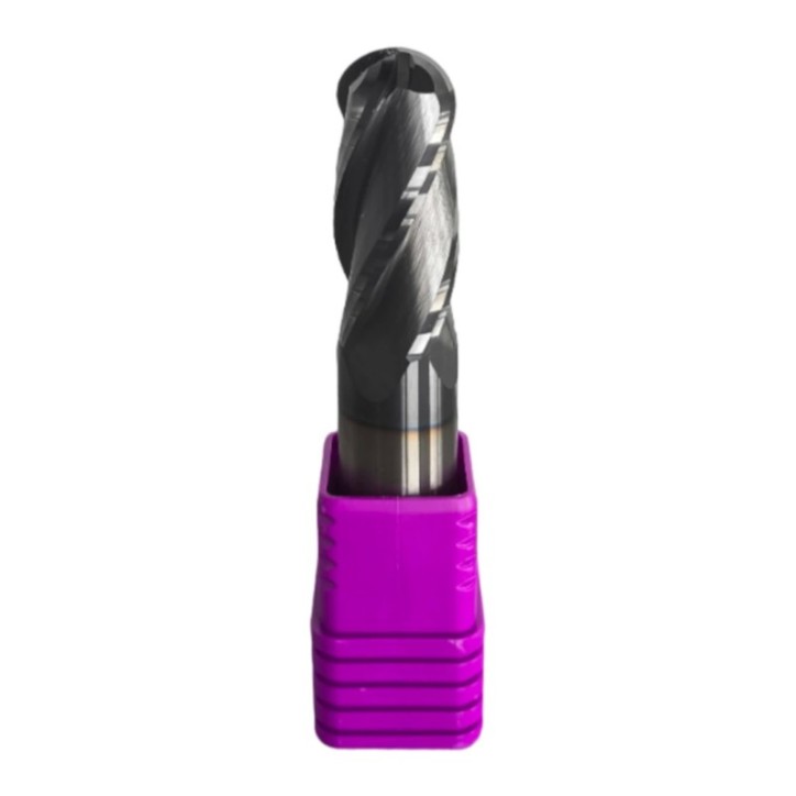 Cortador Vertical Bola de Carburo 3/8" x 2" x 4" 4F TiALN