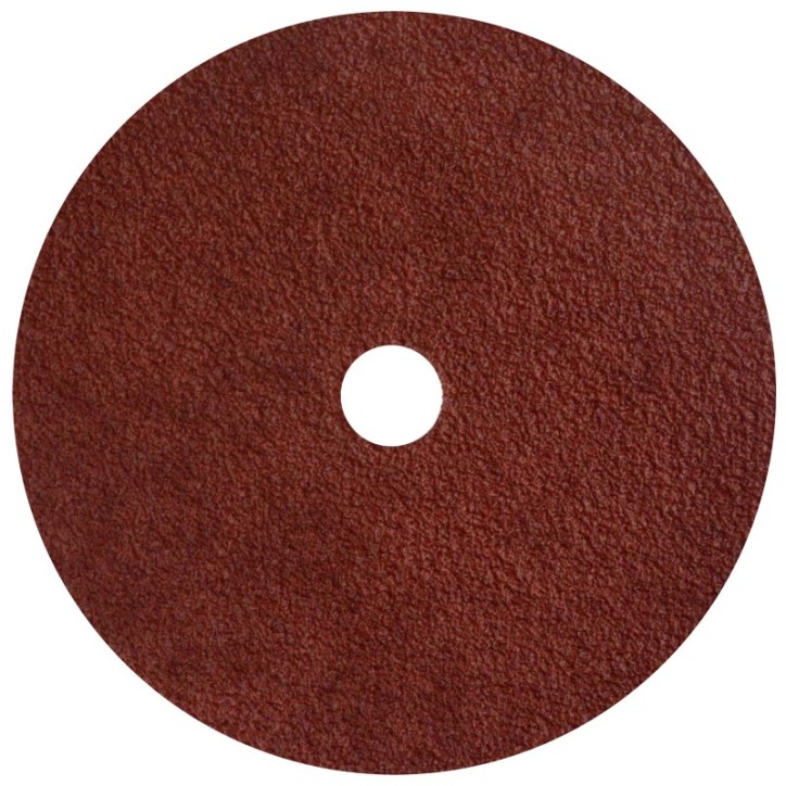 Fibrodisco de óxido de aluminio, especificación AAA100 , de 7 x 7/8 pulg