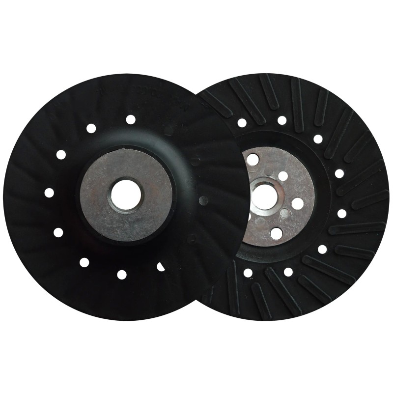 Austromex 794 Respaldo para montar discos de lija de 4-1/2" en esmeriladora angular de 4-1/2 x M14-2 pulg.