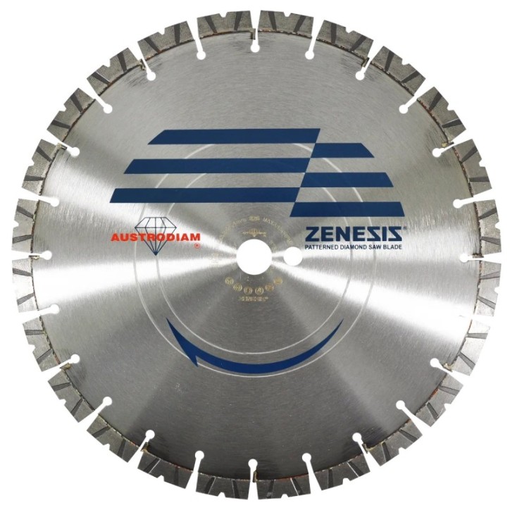 Disco de diamante para corte de 14 x 1/8 x 1 pulg