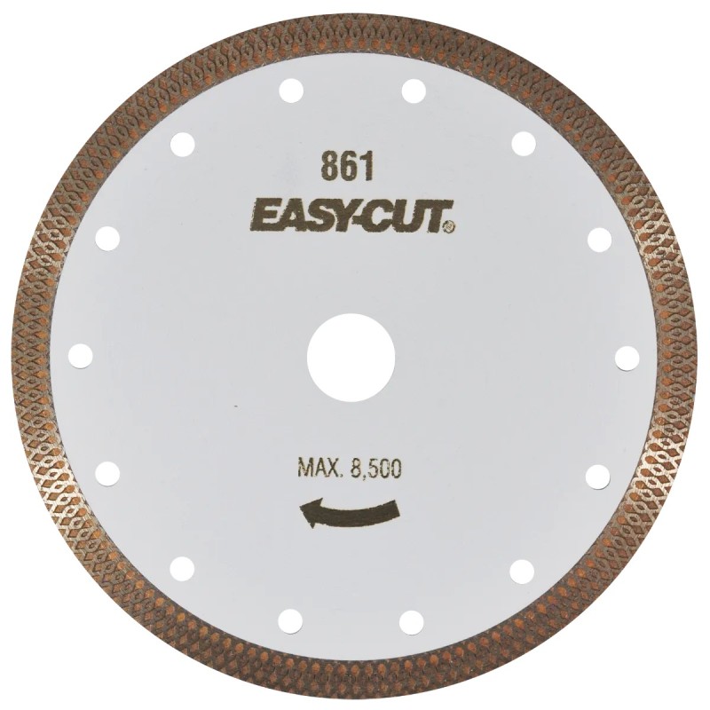 Austromex 861 Disco de diamante turbo de 7 x 0.067 x 7/8 pulg. para corte de cuarcita y loseta dura.
