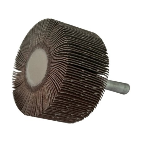 Austromex 898 Rueda flap con vástago de óxido de aluminio