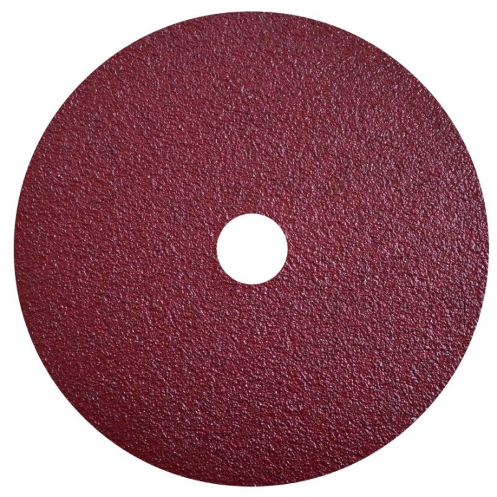 Fibrodisco de óxido de aluminio, especificación A36 , de 7 x 7/8 pulg