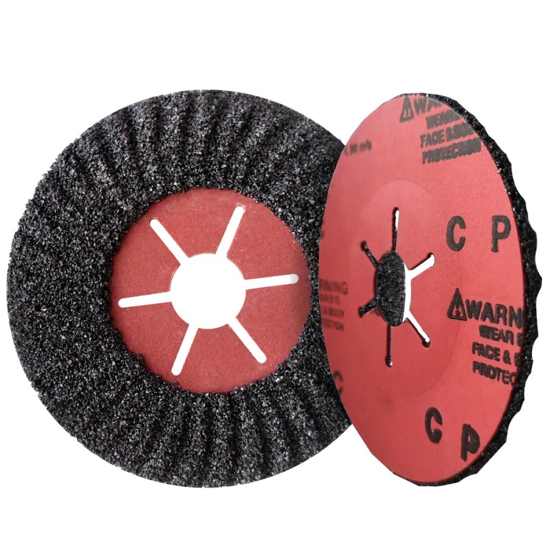 Disco Lamellare Piatto Makita D-28064 Grano 120 Per Metallo E Pietra: Carburo Di Silicio 115mm