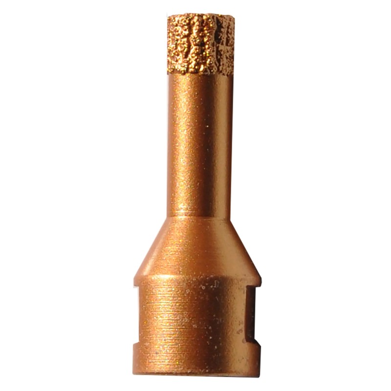 Austromex 1432 Broca de diamante de 1/2 x 5/8-11 pulg para perforar loseta cerámica