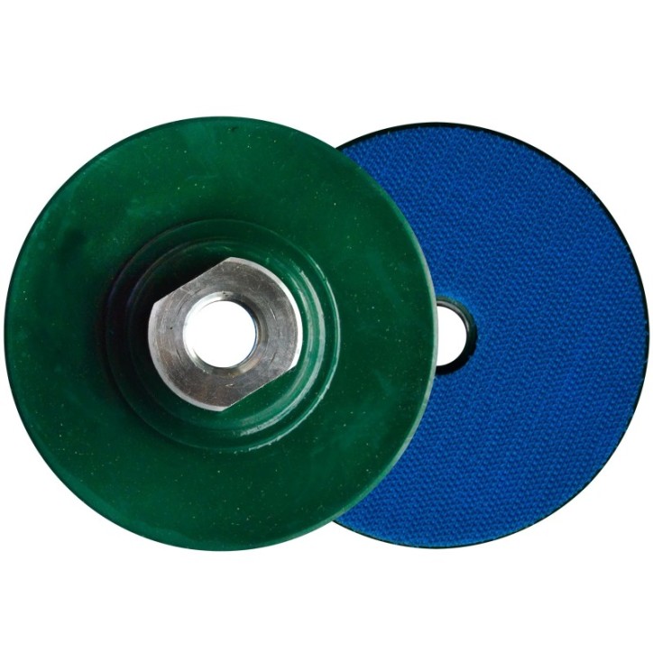 Respaldo para montar pads de diamante para pulido de superficies de piedra de 4 pulg.