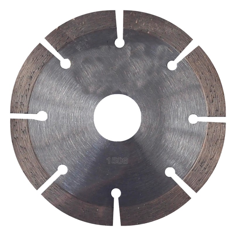 Austromex 1506 Disco de diamante de 4 x 0.08 x 7/83 pulg para corte de materiales de construcción