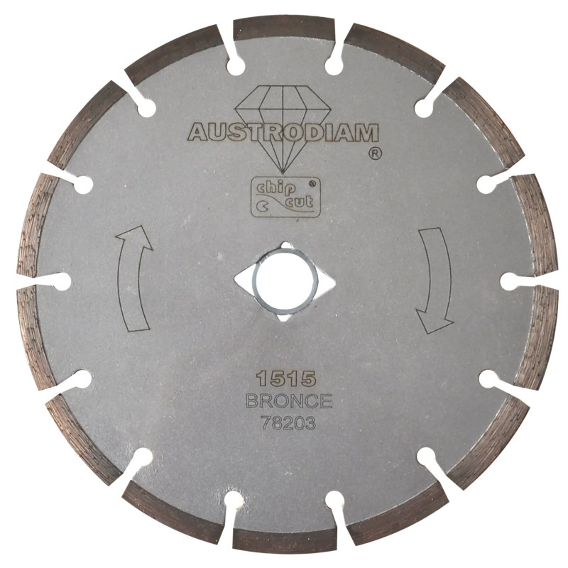 Austromex 1515 Disco de diamante de 7 x 0.09 x 7/8" para corte de mármol