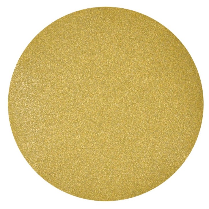 Disco de lija autoadherible de óxido de aluminio, grano 40 de 6 pulg.