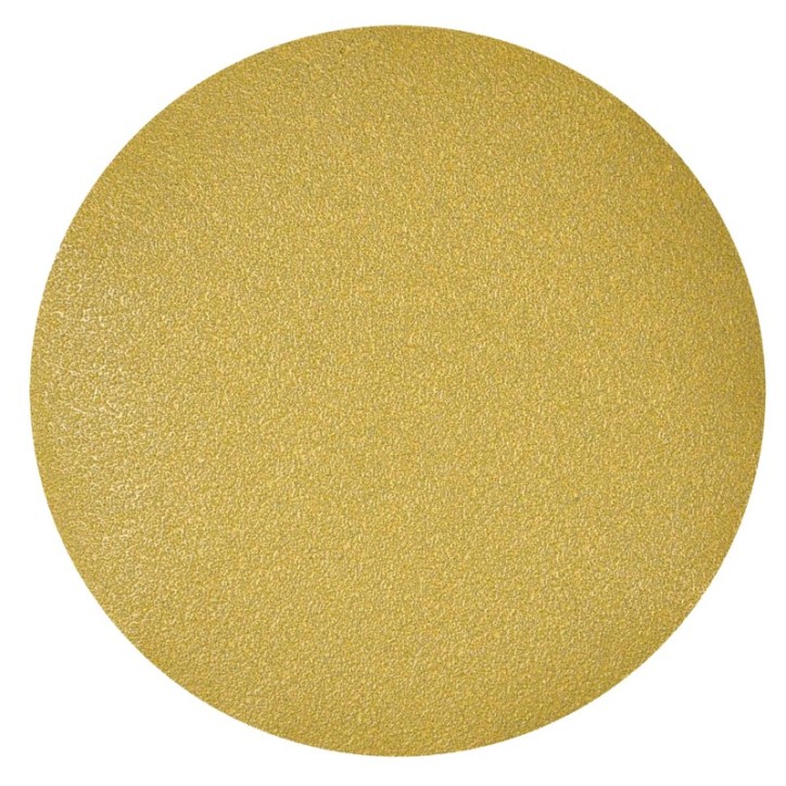 Disco de lija autoadherible de óxido de aluminio, grano 150 de 6 pulg.