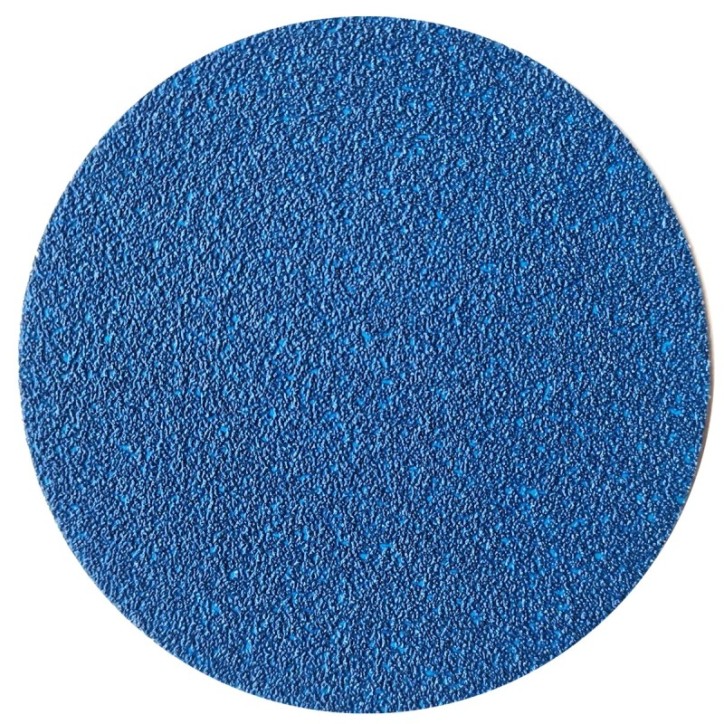 Disco de lija autoadherible de zirconio, grano 40 de 6 pulg.