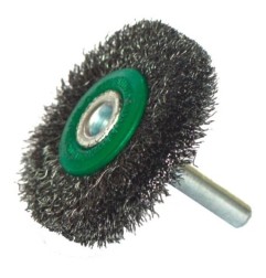Austromex 2195 Cepillo con vástago de 2-3/4 x 0.012 x 1/4 pulg. para limpieza de superficies de acero inoxidable
