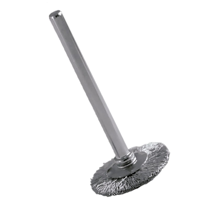 Austromex 2383 Cepillo con vástago de 3/4 x 0.004 x 1/8" p/limp. y remoción de soldadura