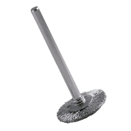 Austromex 2383 Cepillo con vástago de 3/4 x 0.004 x 1/8" p/limp. y remoción de soldadura
