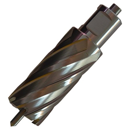 Austromex 2398 Cortador anular para perforación de placas gruesas de acero de 1-1/16 x 2 pulg