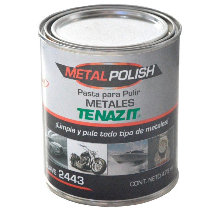 Pasta abrasiva para pulido de metales de 16 oz