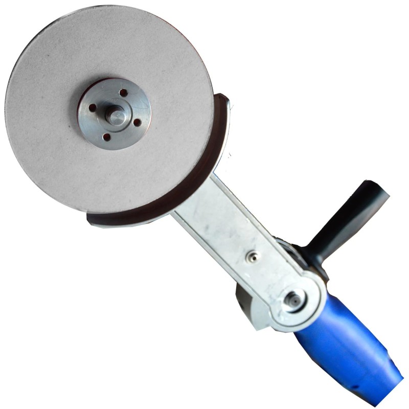 Austromex 2507 Accesorio para Satinadora 2500 para desbaste y acabado de ángulos interiores con ruedas de 6"