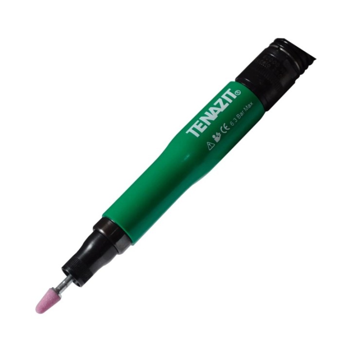 Mini mototool neumático para trabajar piezas pequeñas con limas rotativas, puntas montadas, ruedas flaps, etc