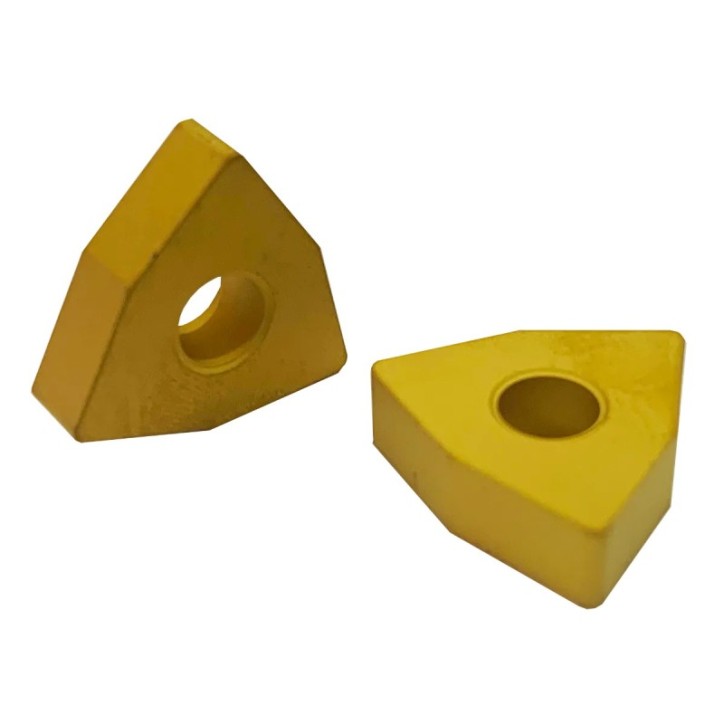 Inserto de carburo de tungsteno de 0.343 x 0.500 x 0.187" , p/remoción y torneado de metales