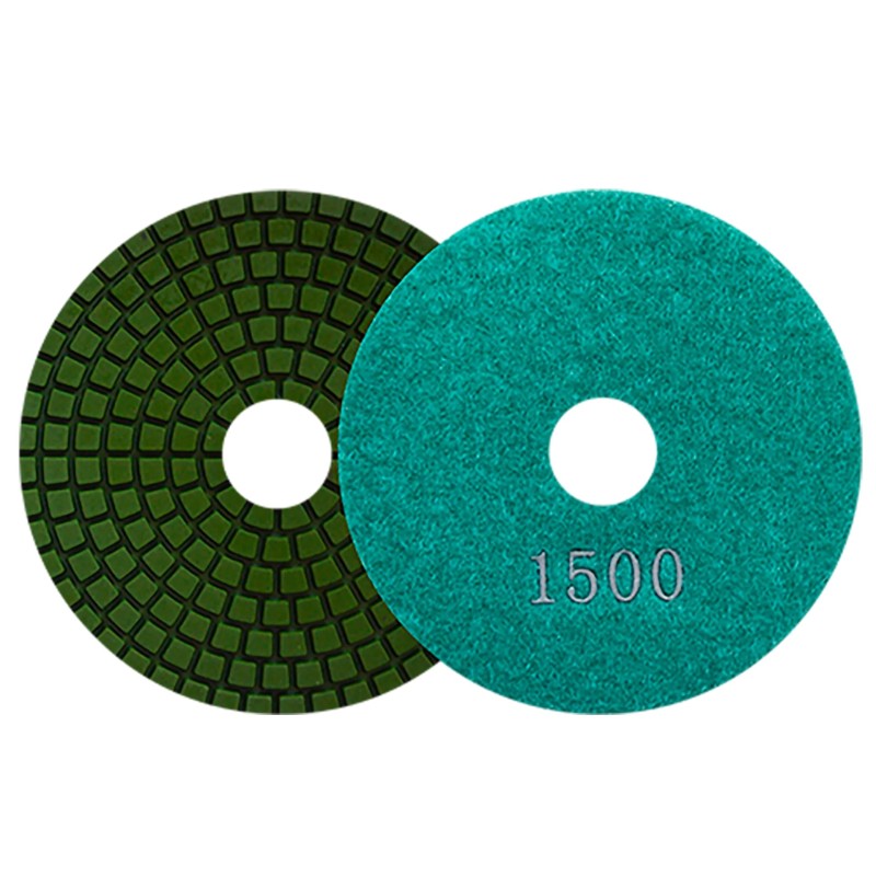 Austromex 2765 Pad de diamante de 4 pulg. para pulido en húmedo de superficies de granito