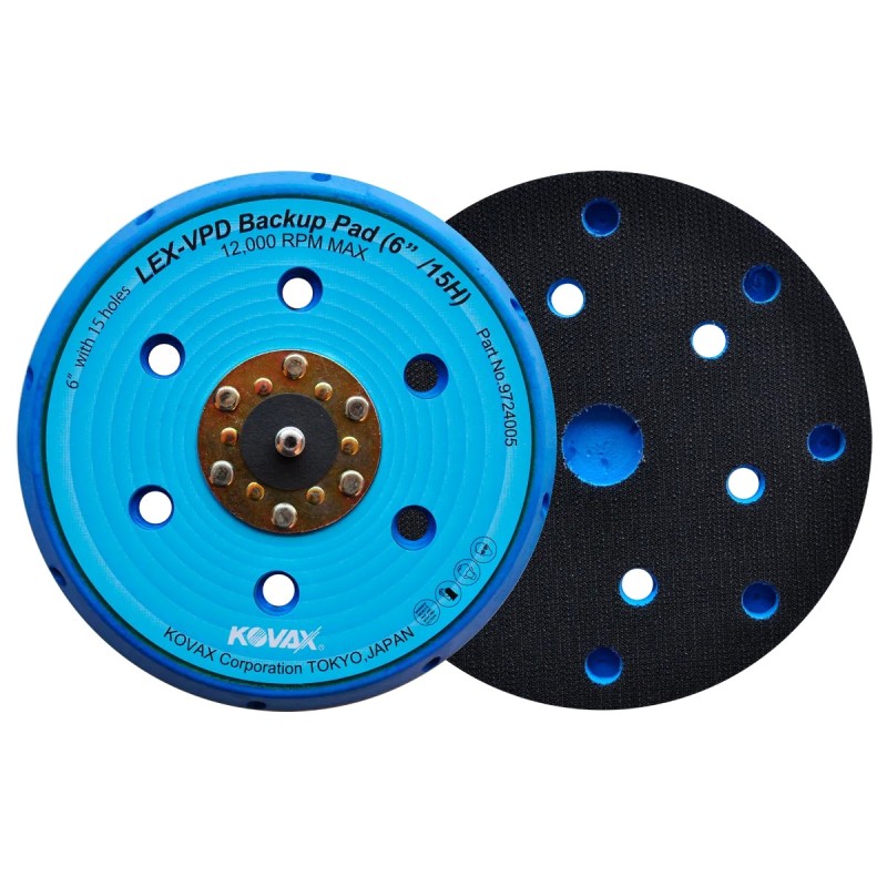 Austromex 4929 Respaldo para montar discos de lija de 6" en lijadora Rotoorbital 2511 o 2518 de 6 pulg.
