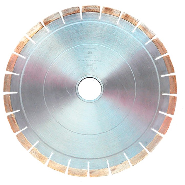 Disco de diamante de 14 x 7/64 x 2-3/8 pulg. para corte de granito (clases 1 - 3)
