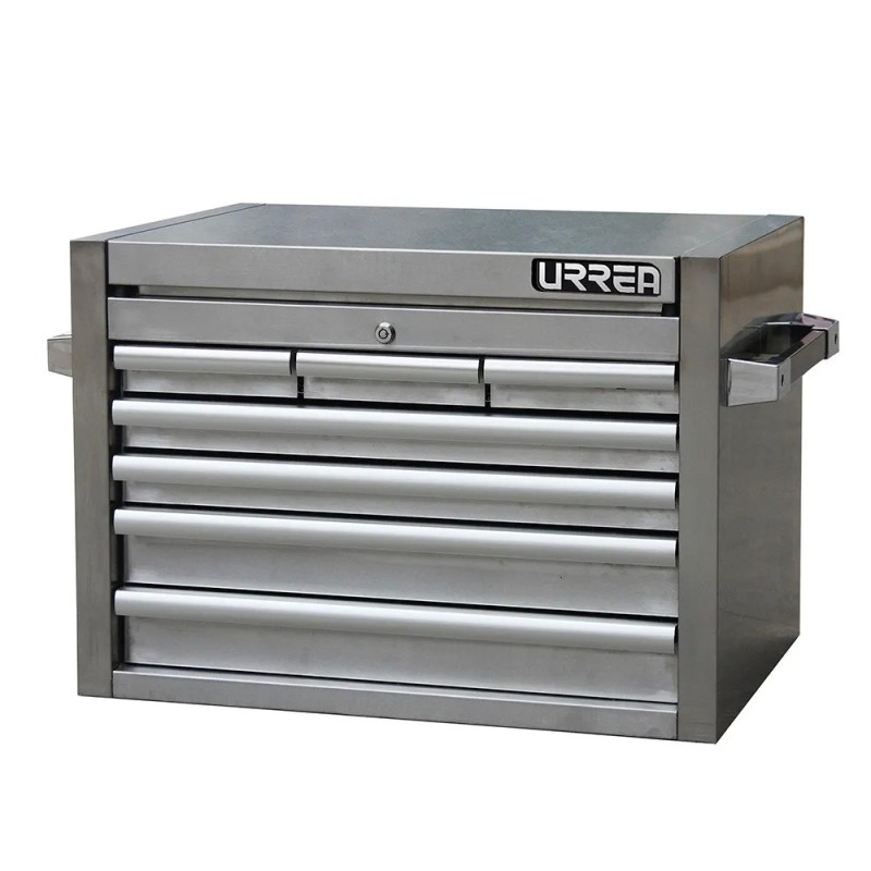 Urrea H27S7S Gabinete acero inoxidable superior 7 gavetas 27" serie H Urrea