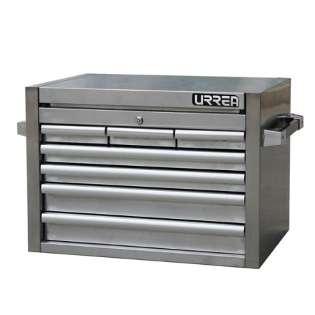 Urrea H27S7S Gabinete acero inoxidable superior 7 gavetas 27" serie H Urrea
