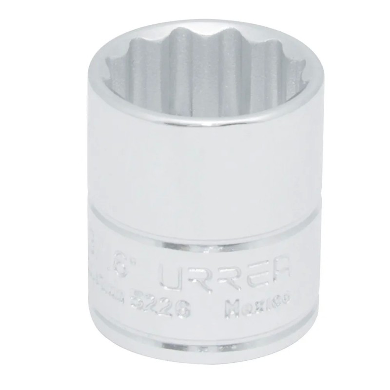 Urrea 5226 Dado cuadro de 3/8" 12 puntas en pulgadas 13/16" Urrea