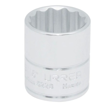 Dado cuadro de 3/8", 12 puntas, en pulgadas, 13/16" Urrea