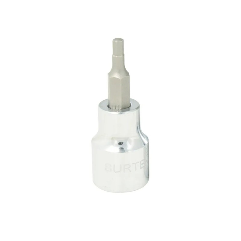 Surtek F51H12 Dado con punta hexagonal cuadro de 3/8" 6 puntas en pulgadas 3/8" Surtek