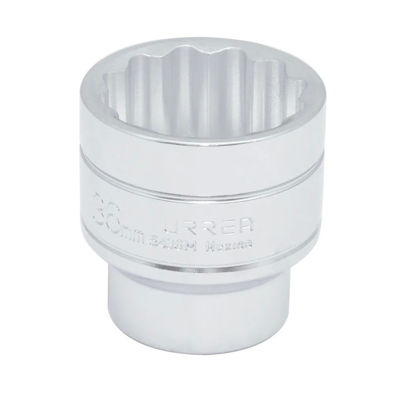 Urrea 5436M Dado cuadro de 1/2" 12 puntas métrico 36 mm Urrea
