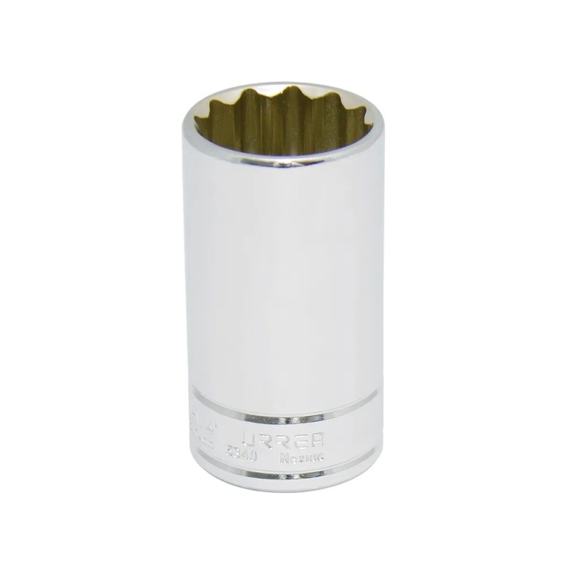 Urrea 5340 Dado largo cuadro de 1/2" 12 puntas en pulgadas 1-1/4" Urrea