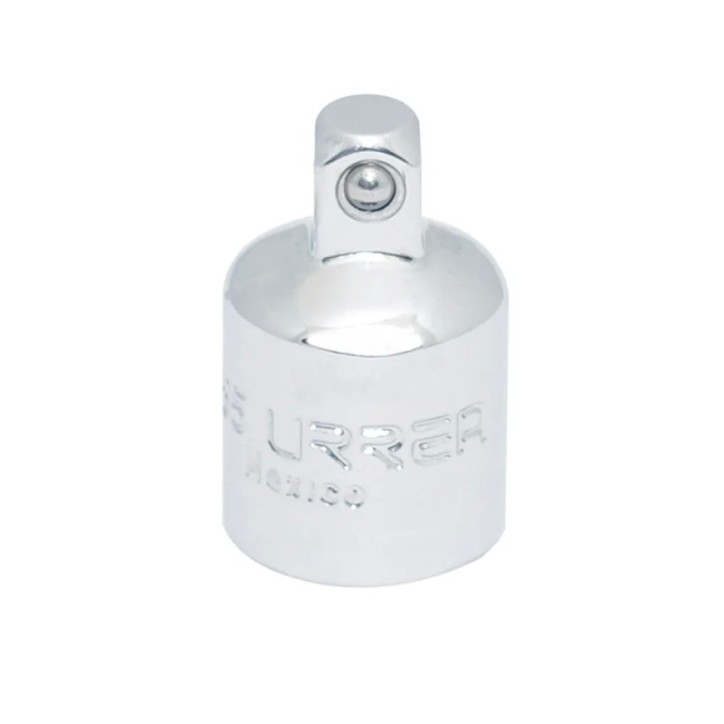 Adaptador para dado cuadro de 3/8" hembra a 1/4" macho Urrea