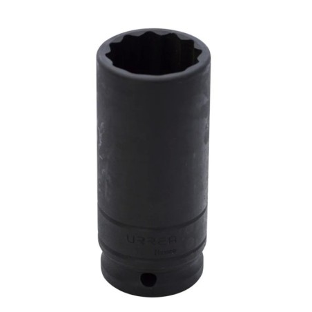 Dado de impacto largo cuadro de 1/2", 12 puntas, en pulgadas, 1-3/8" Urrea