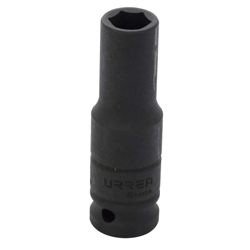 Urrea 7312H Dado de impacto largo cuadro de 1/2" 6 puntas en pulgadas 3/8" Urrea