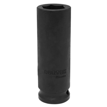 Surtek S7832HL Dado de impacto largo cuadro de 1/2" 6 puntas en pulgadas 1" Surtek