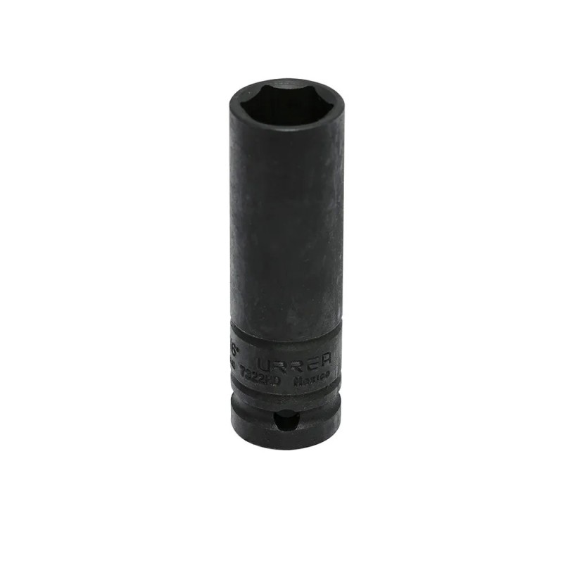 Urrea 7322HD Dado de impacto largo pared delgada cuadro de 1/2" 6 puntas en pulgadas 11/16" Urrea