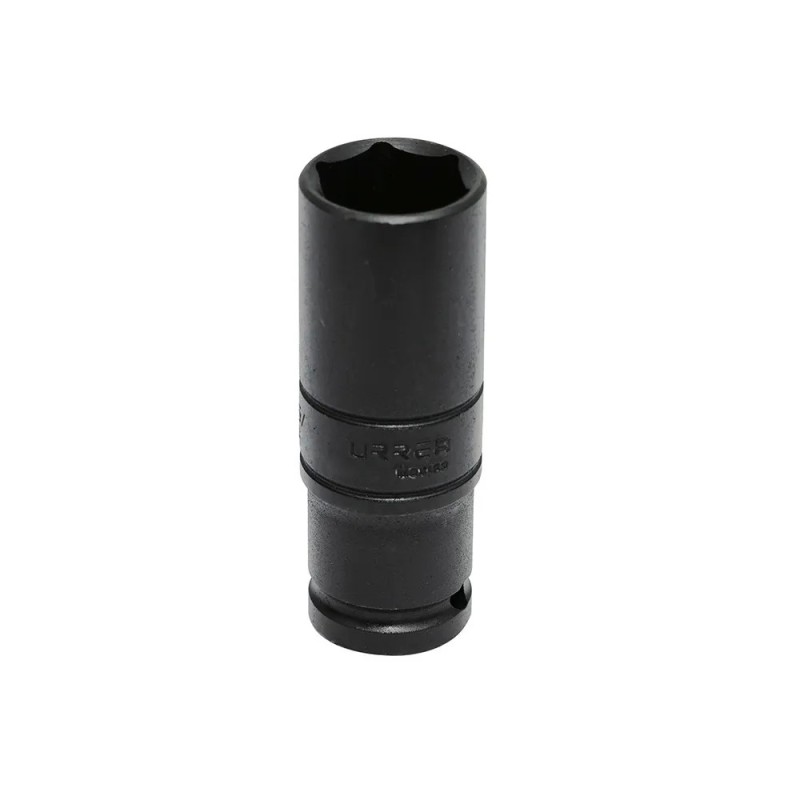 Urrea 7336HD Dado de impacto largo pared delgada cuadro de 1/2" 6 puntas en pulgadas 1-1/8" Urrea