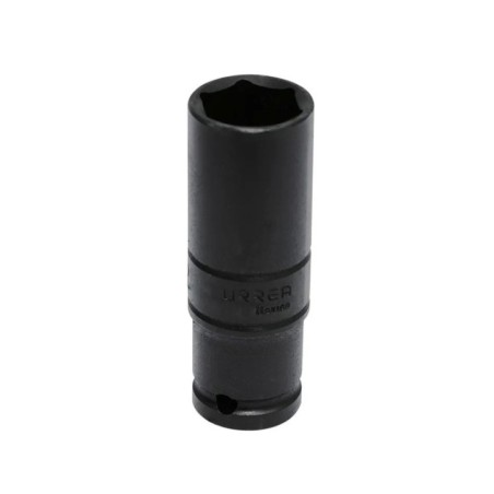 Dado de impacto largo pared delgada cuadro de 1/2", 6 puntas, métrico, 21 mm Urrea