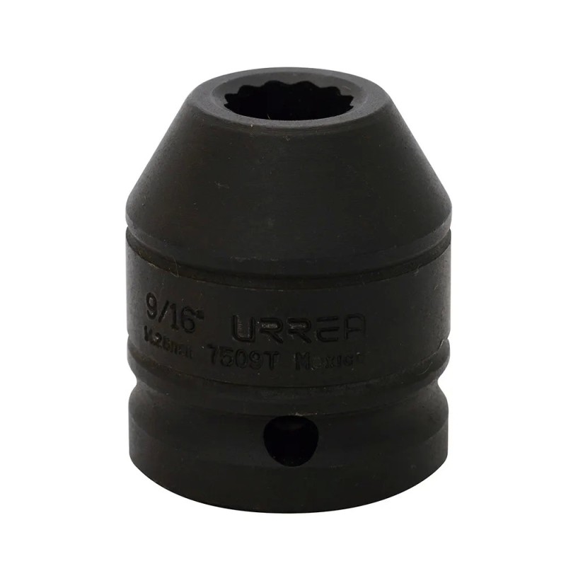Urrea 7509T Dado de impacto cuadro de 3/4" 12 puntas en pulgadas 9/16" Urrea