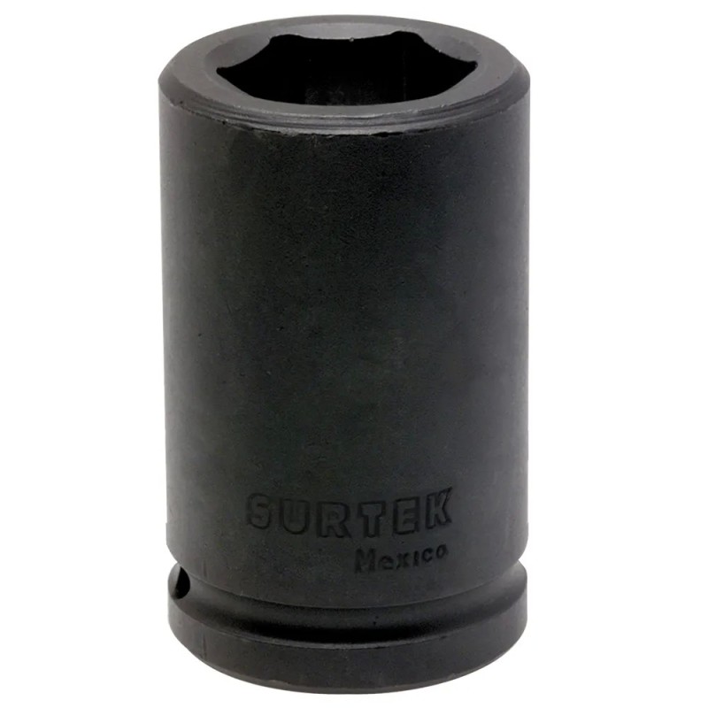 Surtek S7918HL Dado de impacto largo en pulgadas cuadro de 3/4" 6 puntas 1-1/8" Surtek